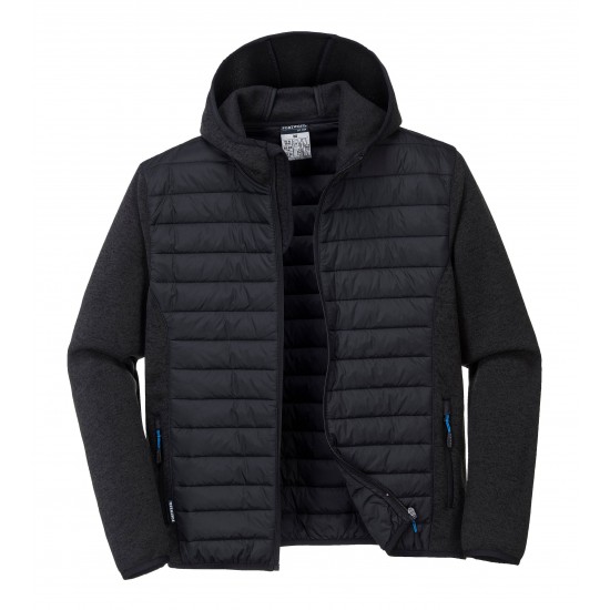 KX3 Baffle kabát szürke/fekete 
